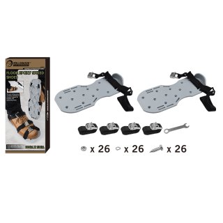 Zapatos con Púas para Aplicar Pintura Epoxi en Pisos Rollingdog 81457