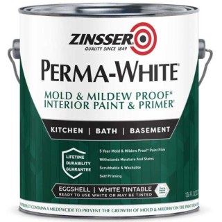Pintura Látex Interior Cáscara Huevo PERMA WHITE Zinsser 3,785lt