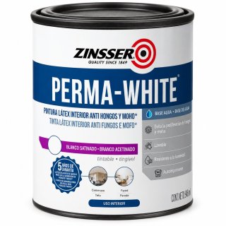 Pintura Látex Interior Cáscara Huevo PERMA WHITE Zinsser 946ml